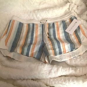 NWT Althea Beachside Bali Linen Shorts